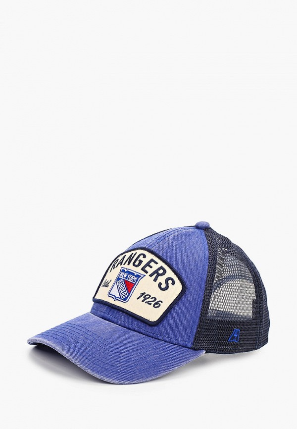 

Бейсболка Atributika & Club™, Синий, New York Rangers