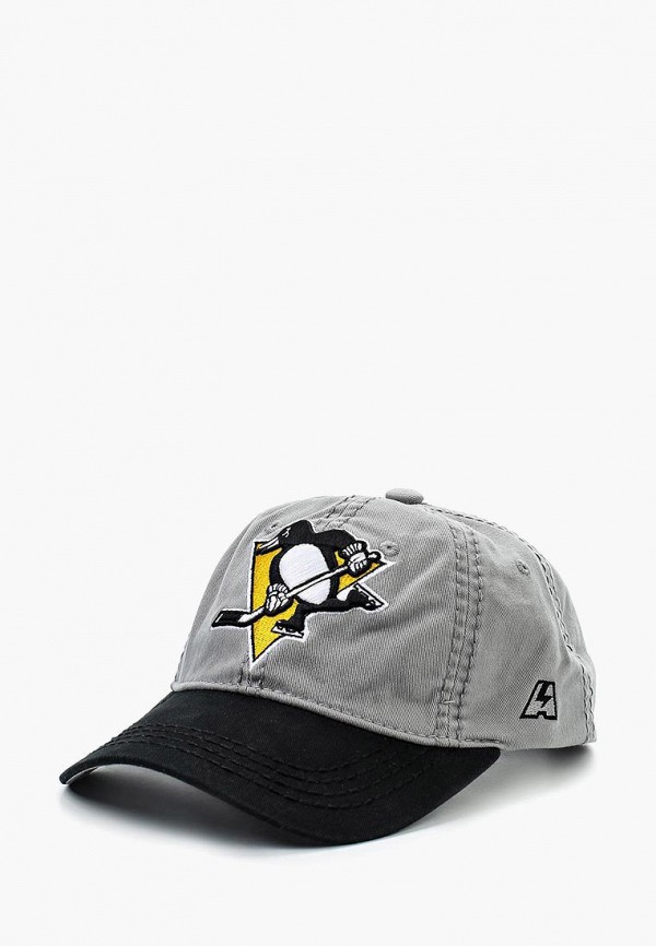 

Бейсболка Atributika & Club™, Серый, Pittsburgh Penguins