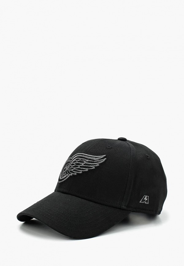 

Бейсболка Atributika & Club™, Черный, NHL Detroit Red Wings