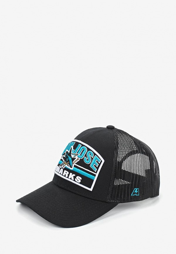 

Бейсболка Atributika & Club™, Черный, NHL San Jose Sharks