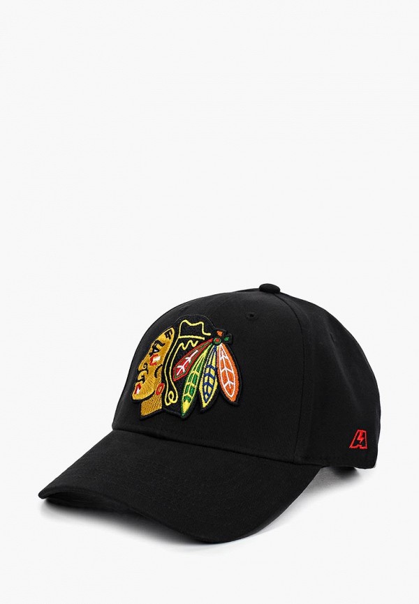 

Бейсболка Atributika & Club™, NHL Chicago Blackhawks, Черный