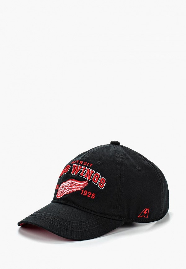 

Бейсболка Atributika & Club™, Черный, NHL Detroit Red Wings