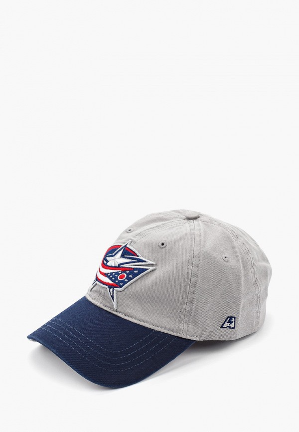 

Бейсболка Atributika & Club™, Серый, NHL Columbus Blue Jackets
