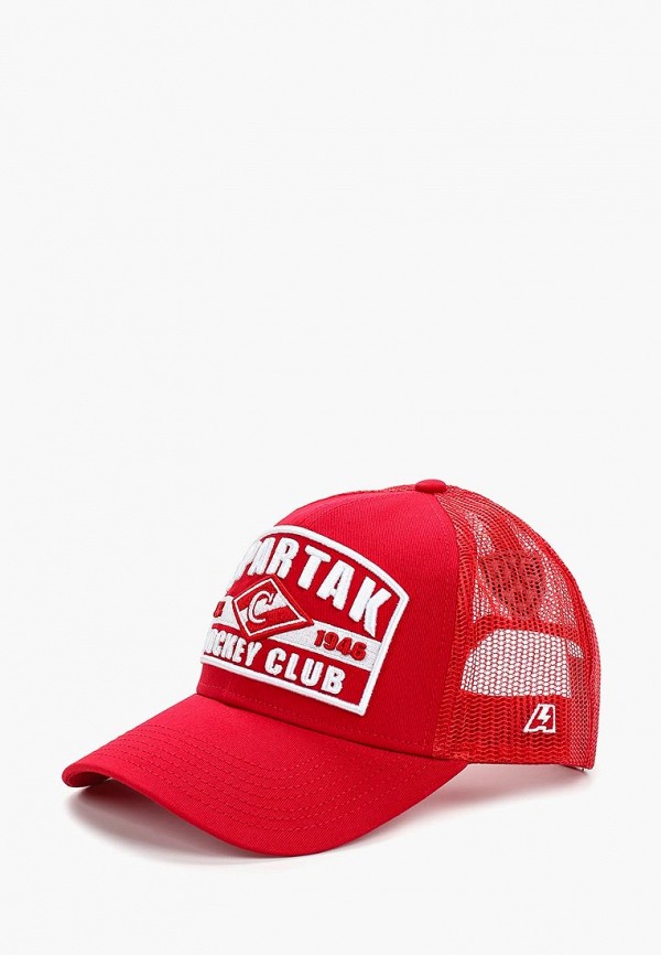 

Бейсболка Atributika & Club™, Красный, ХК Спартак