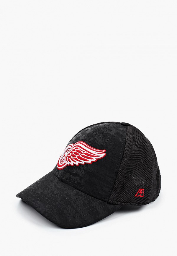 

Бейсболка Atributika & Club™, Черный, NHL Detroit Red Wings