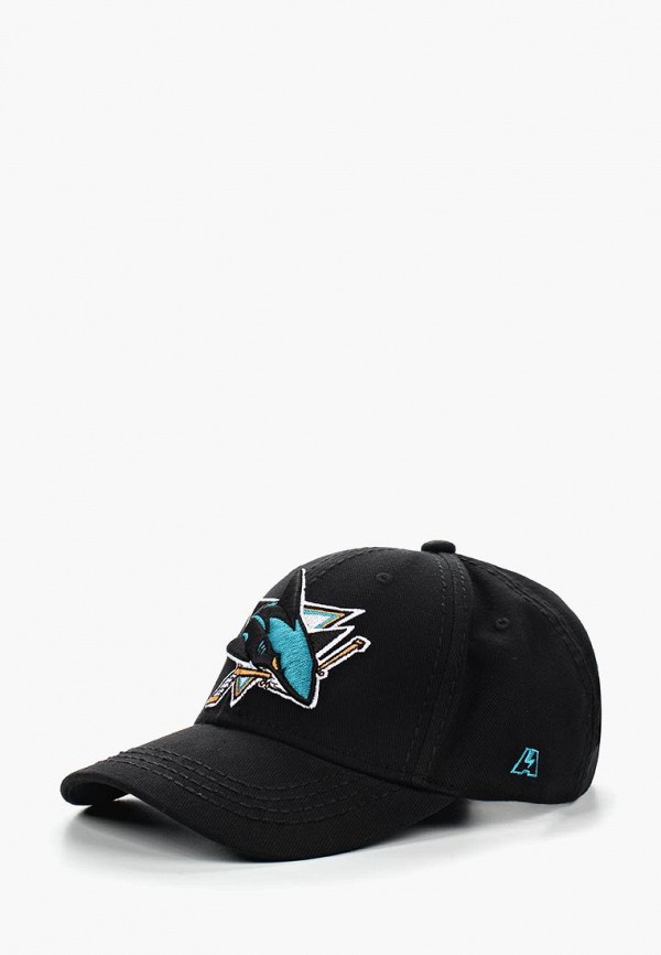 

Бейсболка Atributika & Club™, Черный, NHL San Jose Sharks