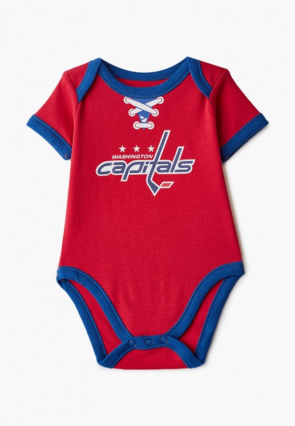 

Боди Atributika & Club™, Красный, Washington Capitals