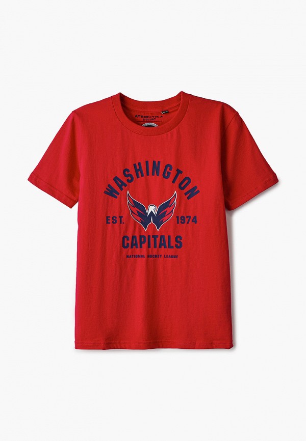 

Футболка Atributika & Club™, Красный, Washington Capitals
