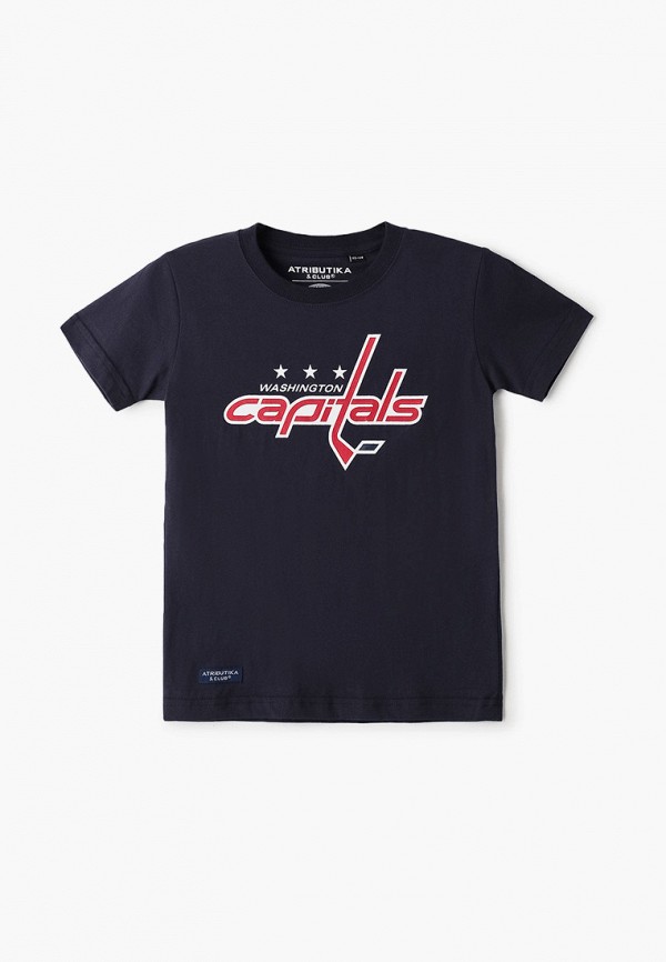 

Футболка Atributika & Club™, Синий, Washington Capitals