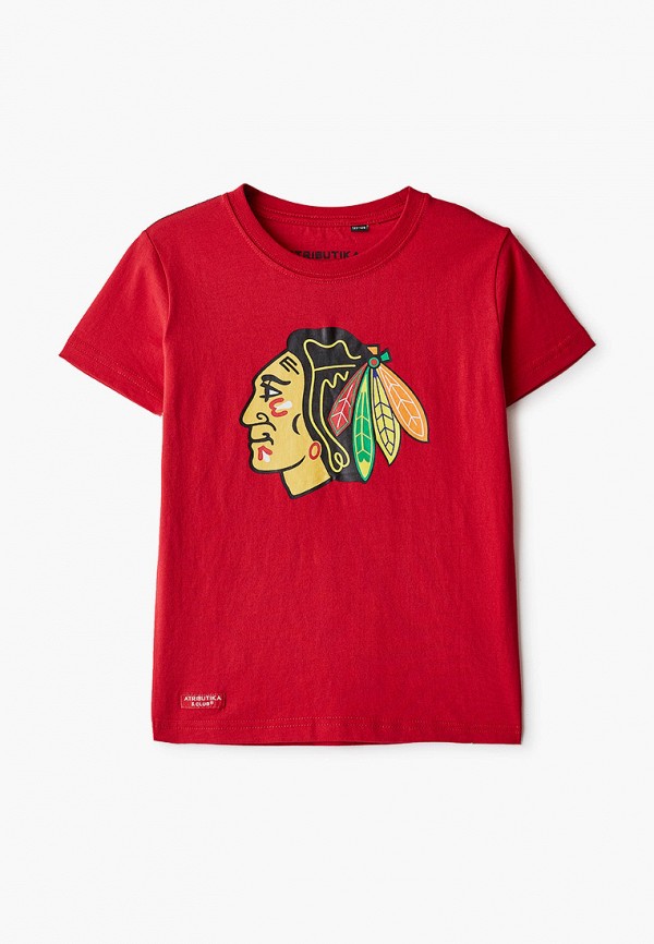 

Футболка Atributika & Club™, Красный, Chicago Blackhawks