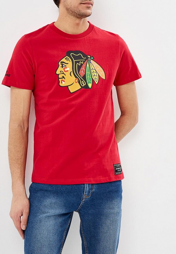 

Футболка Atributika & Club™, Красный, NHL Chicago Blackhawks