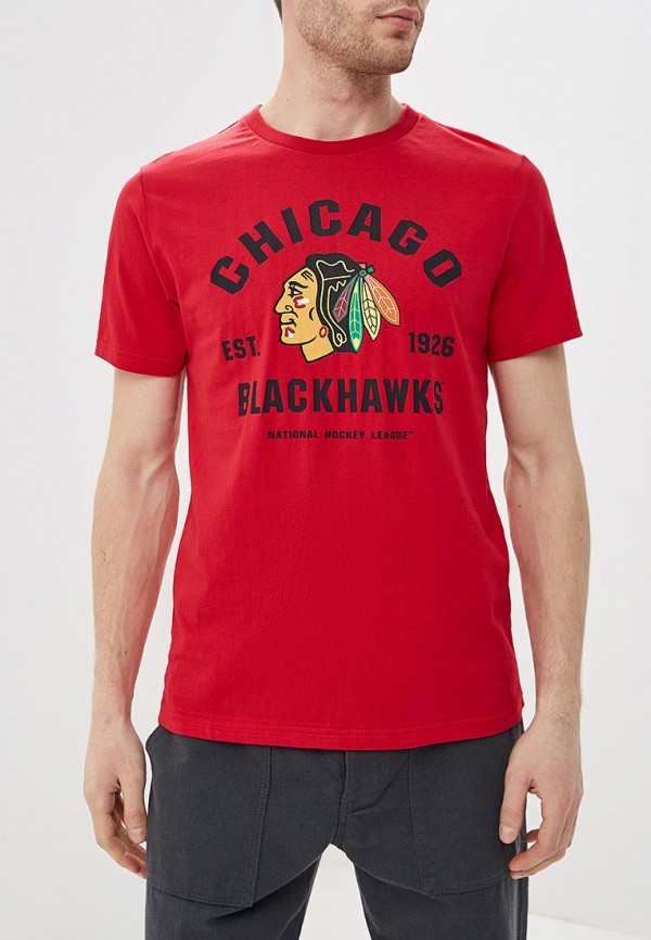 

Футболка Atributika & Club™, Красный, NHL Chicago Blackhawks
