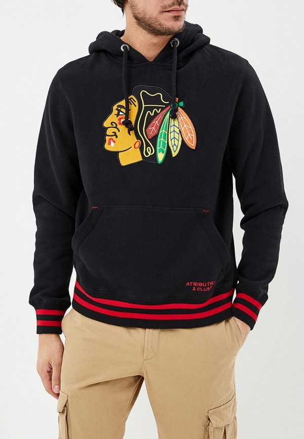 

Худи Atributika & Club™, Черный, NHL Chicago Blackhawks