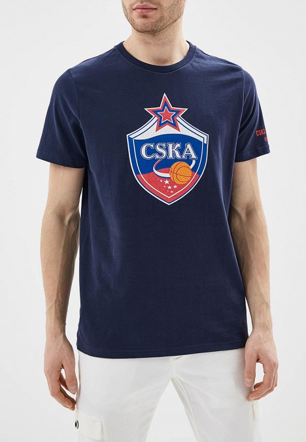

Футболка Atributika & Club™, ПБК ЦСКА, Синий