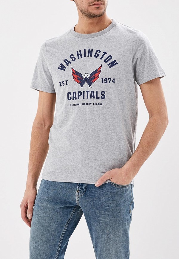 

Футболка Atributika & Club™, NHL Washington Capitals, Серый