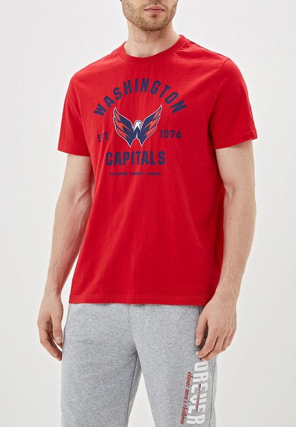 

Футболка Atributika & Club™, Красный, NHL Washington Capitals