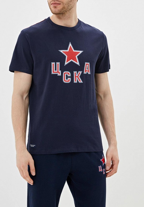 

Футболка Atributika & Club™, Синий, ХК ЦСКА