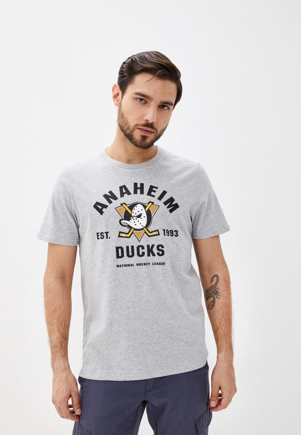 

Футболка Atributika & Club™, Серый, NHL Anaheim Ducks