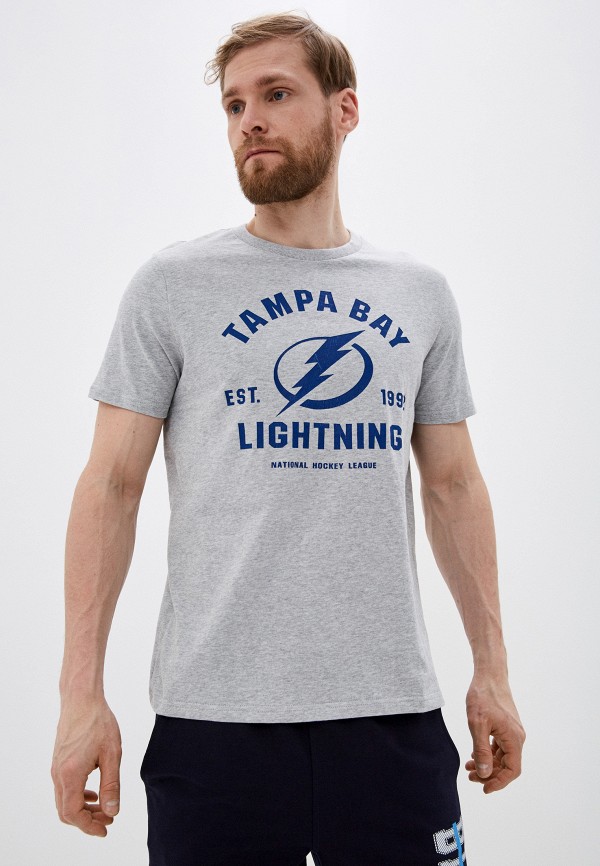 

Футболка Atributika & Club™, Серый, NHL Tampa Bay Lightning