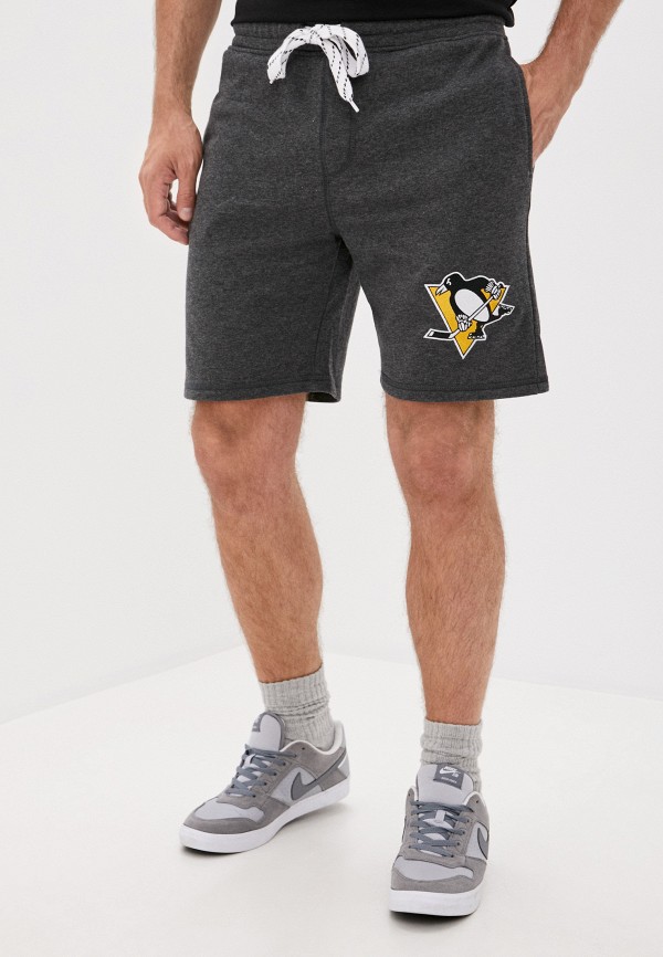 

Шорты спортивные Atributika & Club™, Серый, NHL Pittburgh Penguins