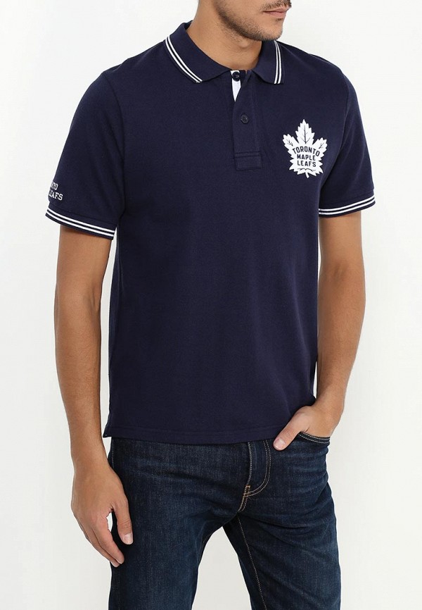

Поло Atributika & Club™, Синий, NHL Toronto Maple Leafs