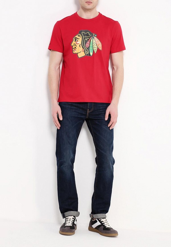 

Футболка Atributika & Club™, Красный, NHL Chicago Blackhawks