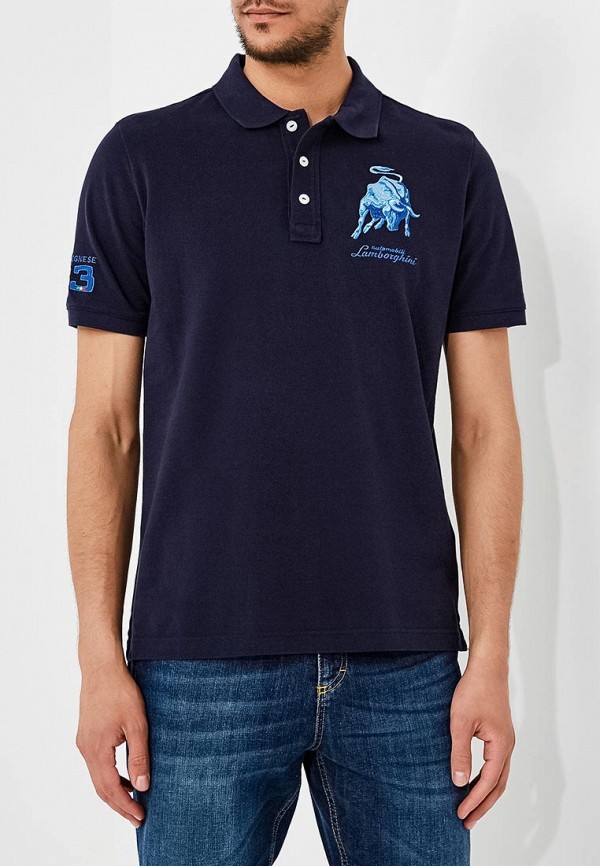 

Поло Automobili Lamborghini, Синий