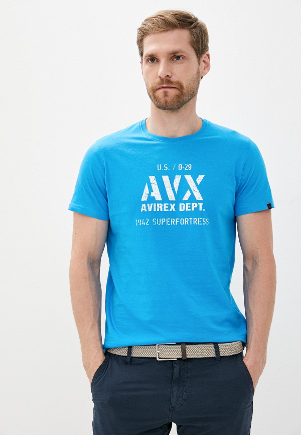 

Футболка Avirex, Голубой