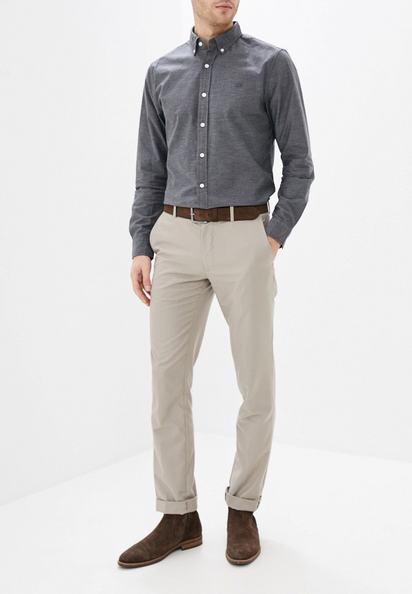 

Рубашка Banana Republic, Серый, Solid