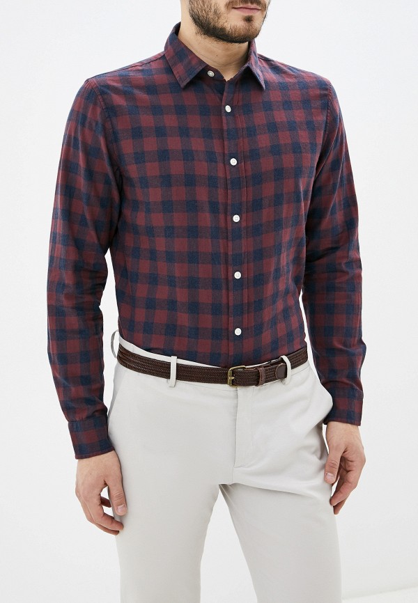 

Рубашка Banana Republic, Бордовый, Flanel