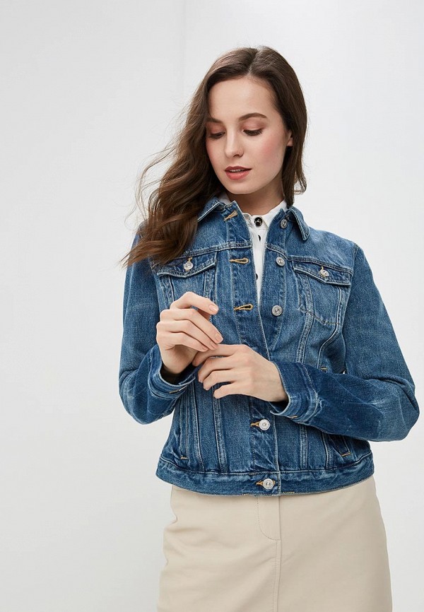 

Куртка джинсовая Banana Republic, Синий, CLASSIC DENIM JACKET