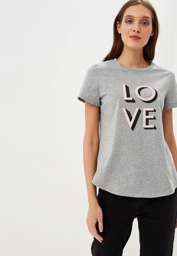

Футболка Banana Republic, SS SUPIMA CREW LOVE, Серый