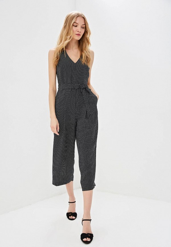 

Комбинезон Banana Republic, Черный, SL CROPPED VNECK JUMPSUIT PRINT