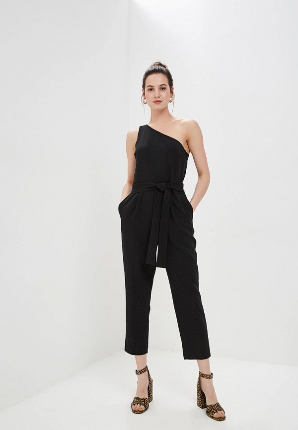 

Комбинезон Banana Republic, ONE SHOULDER CROPPED JUMPSUIT SOLID, Черный