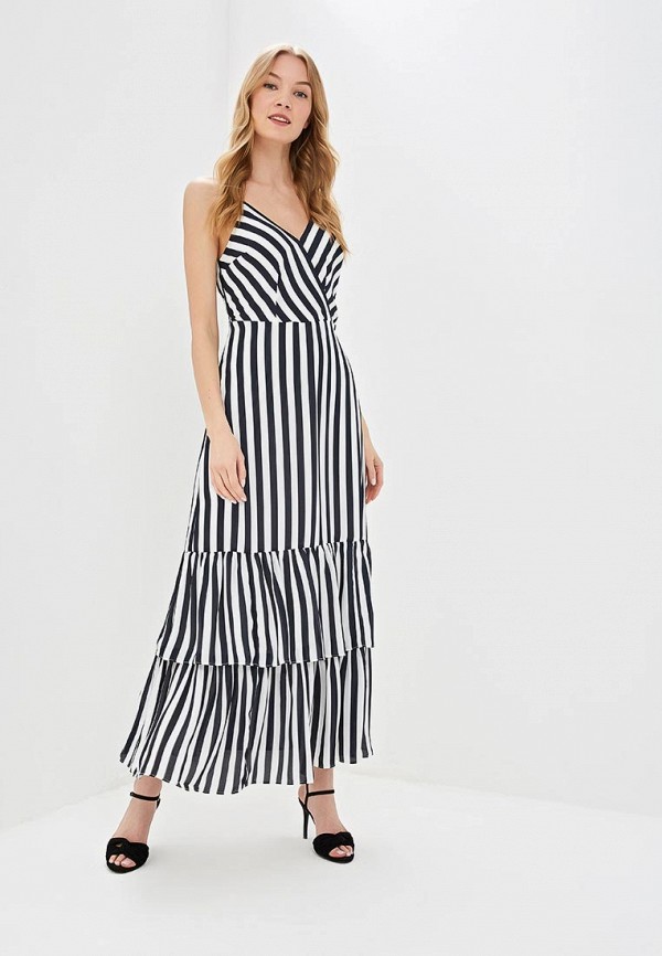 

Сарафан Banana Republic, SL TIERED MAXI DRESS SURF STRIPE, Разноцветный
