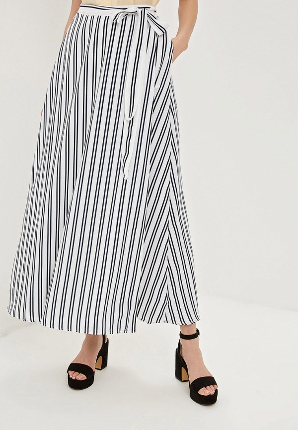 

Юбка Banana Republic, I STRIPED MAXI SKIRT, Белый