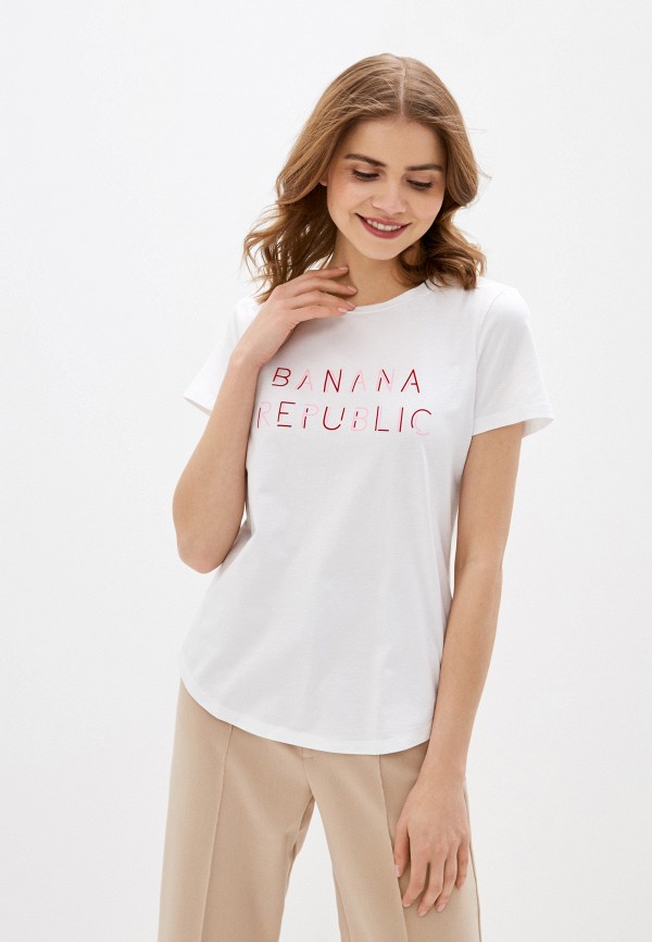 

Футболка Banana Republic, Белый, Banana Republic BA067EWIDFO5