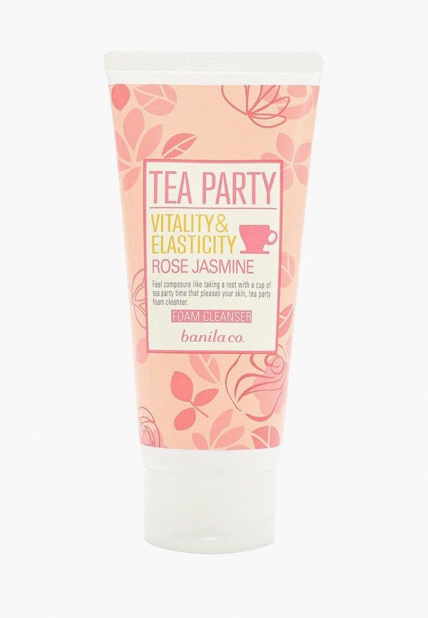 

Пенка для умывания Banila Co, Белый, TEA PARTY (роза и жасмин), 120 мл