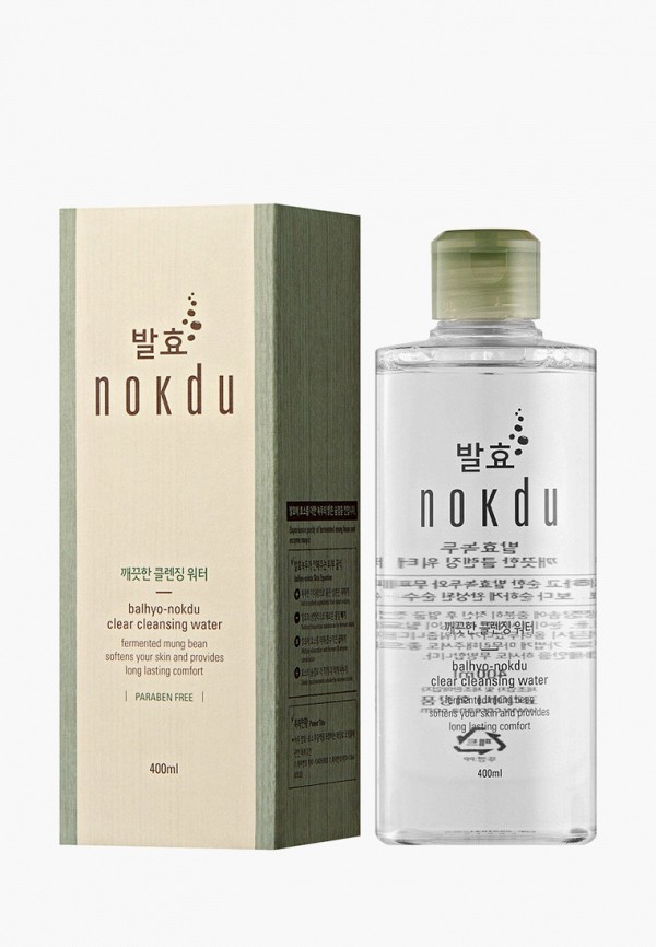 

Средство для снятия макияжа Balhyo Nokdu, Прозрачный, 400 мл.