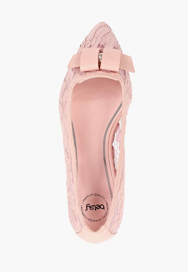 

Балетки Betsy, Betsy BE006AWEMUZ7, Розовый