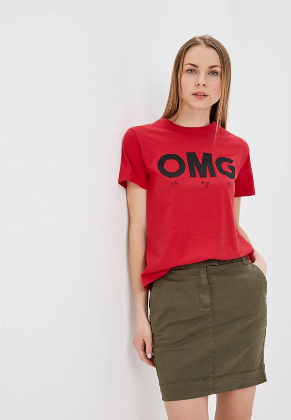 

Футболка Befree, Befree BE031EWDULM6, Красный