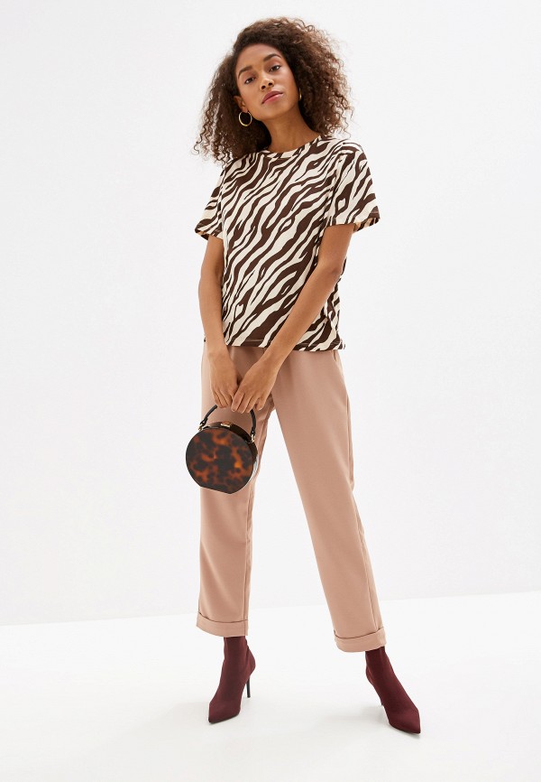 

Футболка Befree, Befree BE031EWEXQD8, Бежевый