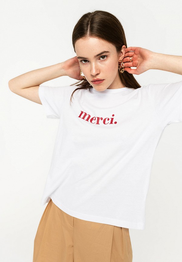 

Футболка Befree, Белый, Befree BE031EWHXJK0