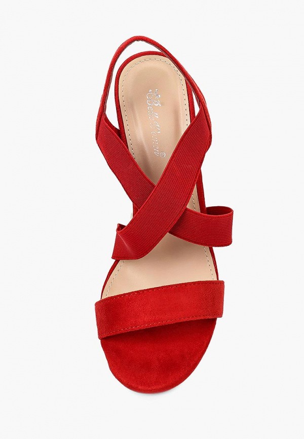 

Босоножки BelleWomen, Красный, BelleWomen BE060AWTIX40