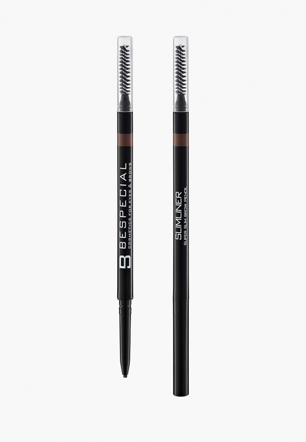 

Карандаш для бровей Bespecial, Коричневый, Ультратонкий Slimliner (natural brown), 2 г