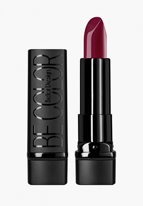 

Помада BelorDesign, Бордовый, "Smart Girl Be Color", тон 123, шоколадно-коричневый, 4,3 г