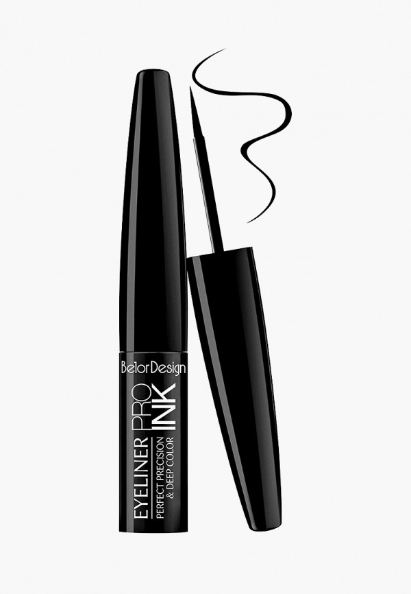 

Подводка для глаз BelorDesign, Черный, PRO INK
