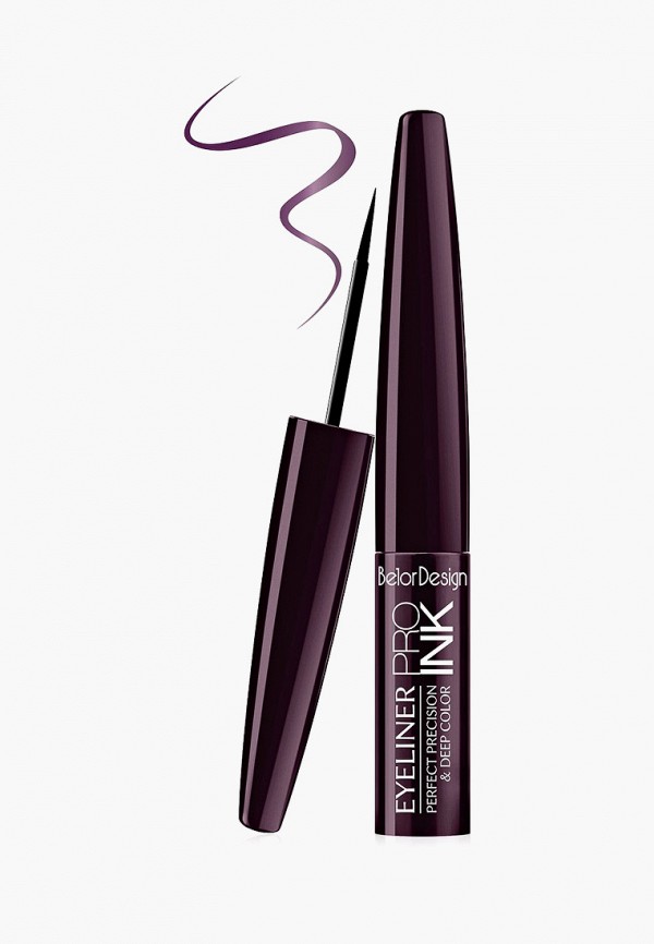 

Подводка для глаз BelorDesign, Фиолетовый, PRO INK, баклажан, 3,5 г