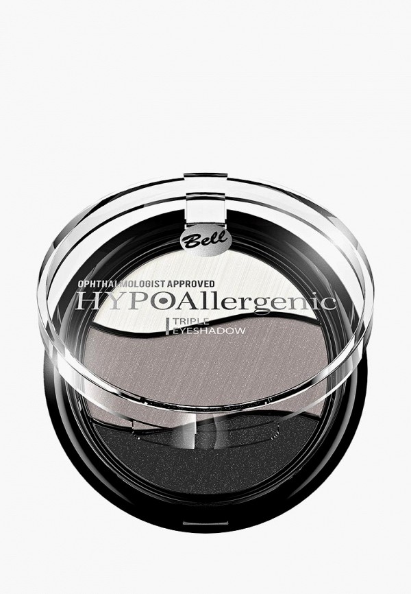 

Тени для век Bell, Коричневый, Трехцветные Гипоаллергенные Triple Eyeshadow Тон 08