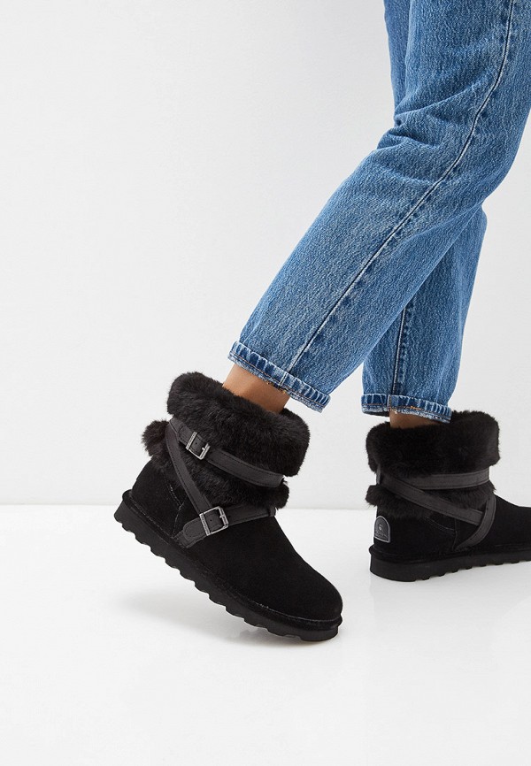 

Полусапоги Bearpaw, Черный, Kiera